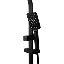 Andon 300mm Square Gooseneck Twin Shower